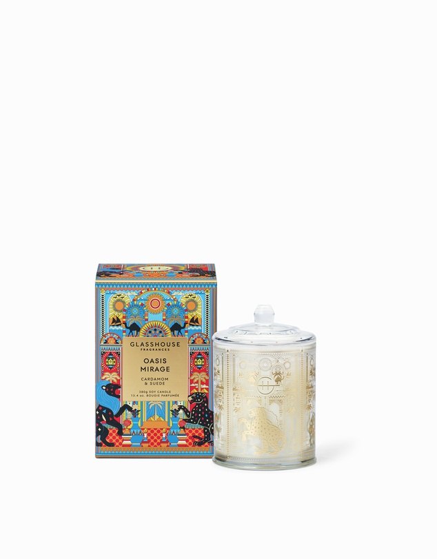 Glasshouse Fragrances - Oasis Mirage 380g Soy Candle