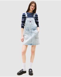 Tommy Jeans - Denim Dungaree Dress