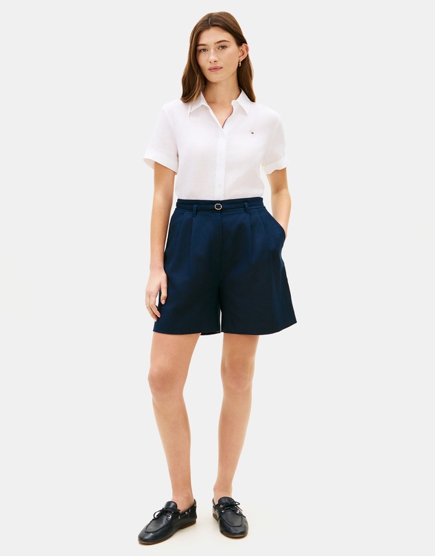Tommy Hilfiger - TH Sleek Leather Boat Shoes - Women's