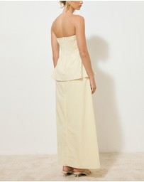 MON RENN - Solice Strapless Dress