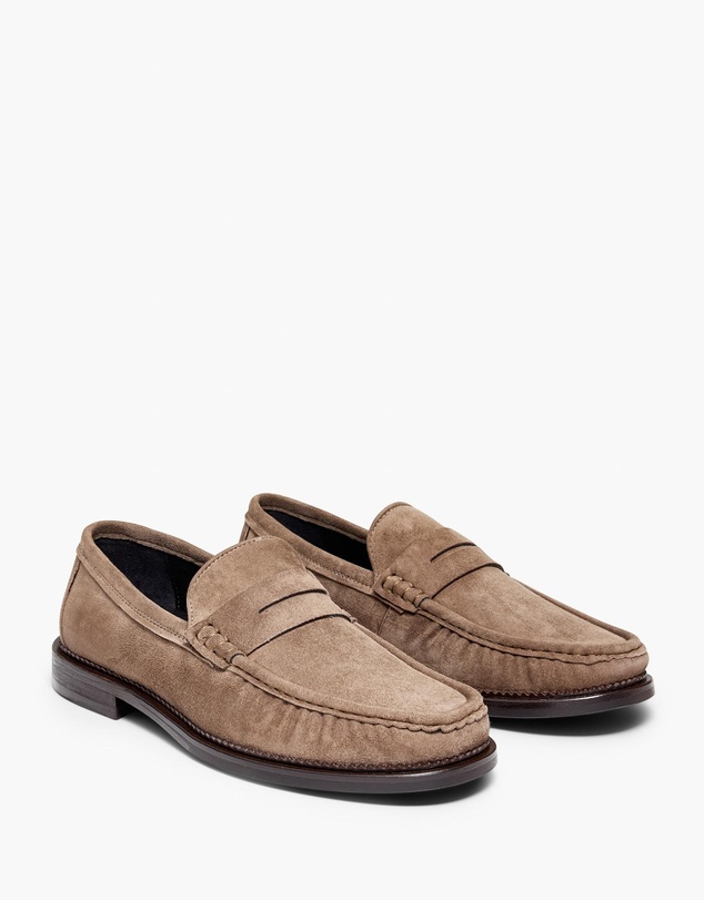 Aquila - Ringo Suede Penny Loafers