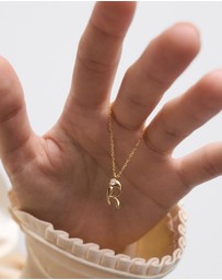 PDPAOLA - Initial 2026 R Pendant Necklace