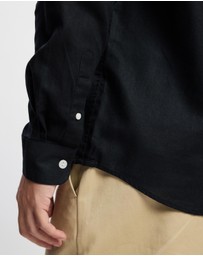 Staple Superior - Hamilton Linen Blend LS Shirt