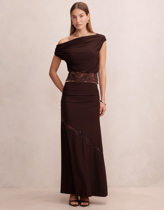 Forever New - Quinn Lace Maxi Skirt