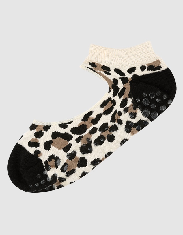 Pussyfoot - 3 Pack Bamboo Pilates Barre Yoga Grip Ankle Socks