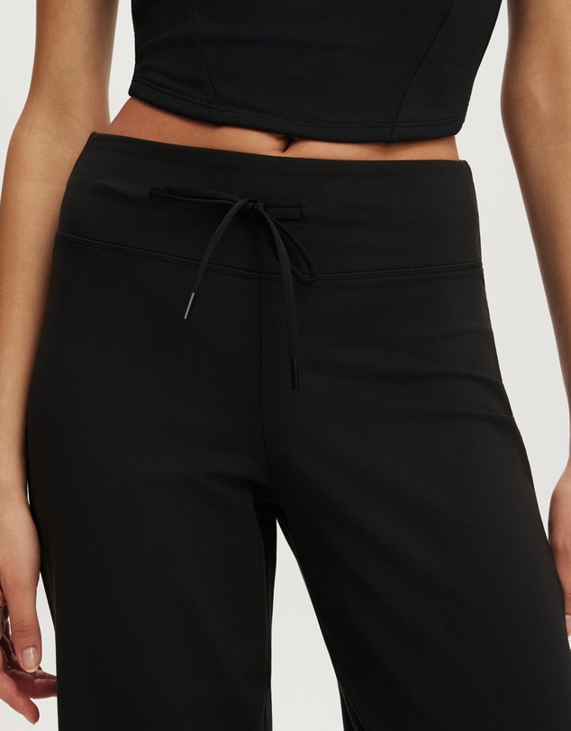 Cotton On Body Active - Ultra Soft Tie Front Wide Leg Pants