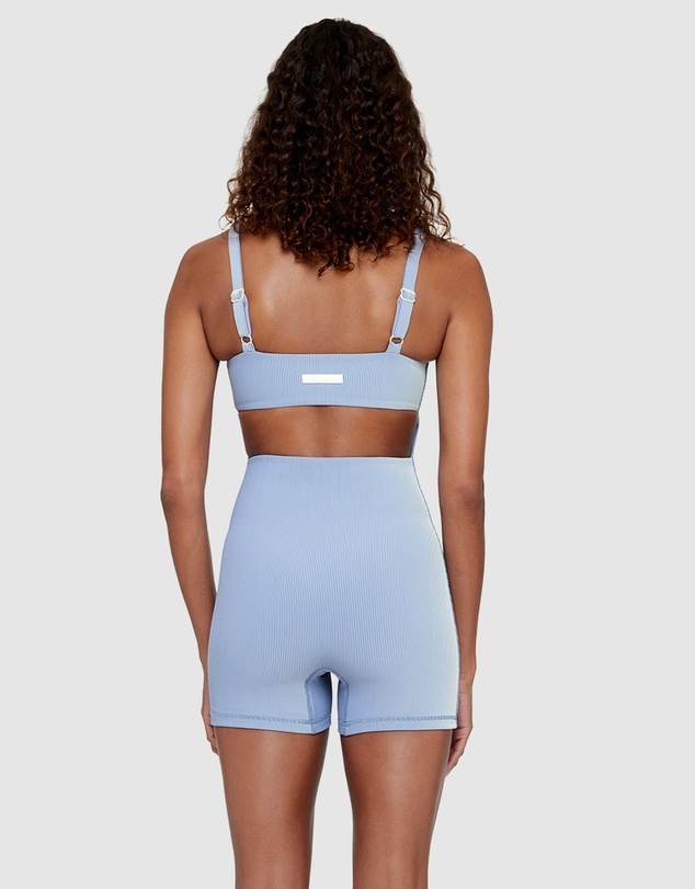 Zulu & Zephyr - Stripe Rib Crop Top