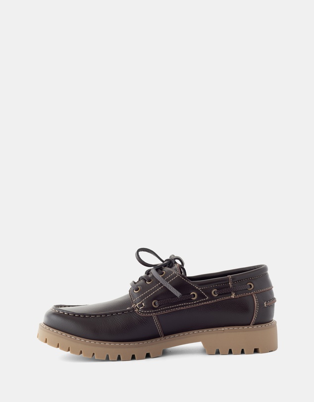 Uncut - Bermuda Leather Boat Shoes