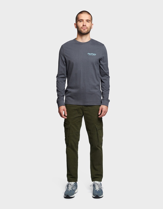 Penfield - Sketch Mountain Back Graphic Long Sleeve T-Shirt