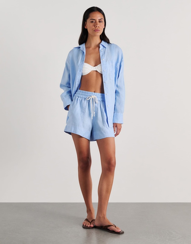 Jag - Gigi Linen Pull On Short