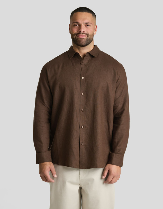 Johnny Bigg - Resort Relaxed Fit Linen Shirt