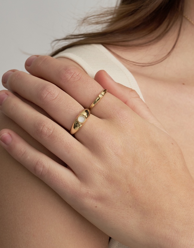 Brie Leon - Ada Moonstone Ring