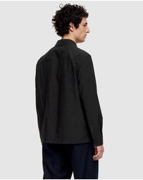 ARKET - Bari Zip Overshirt Stone