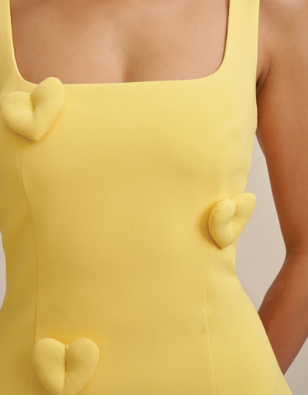 BY JOHNNY. - Amora Heart Midi Dress