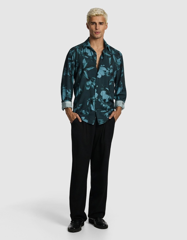 yd. - Massimo Floral Shirt