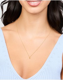 Lovisa - Gold Plated Sterling Silver Letter S Necklace