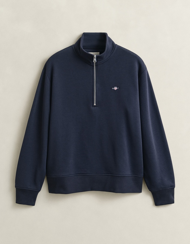 Gant - Shield Half Zip Sweatshirt