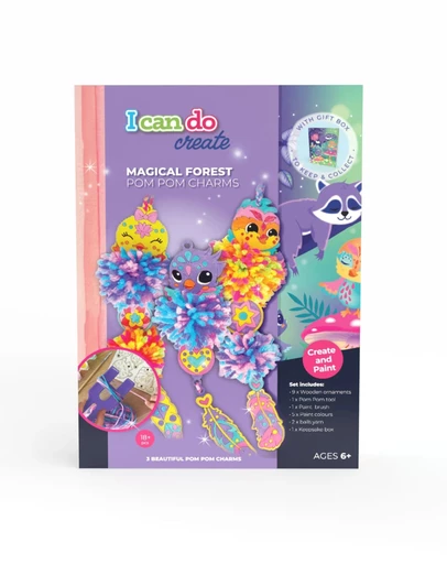 Icando - Pom Pom Charms