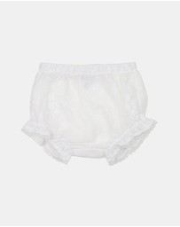 Bebe by Minihaha - Open Back Christening Dress - Babies