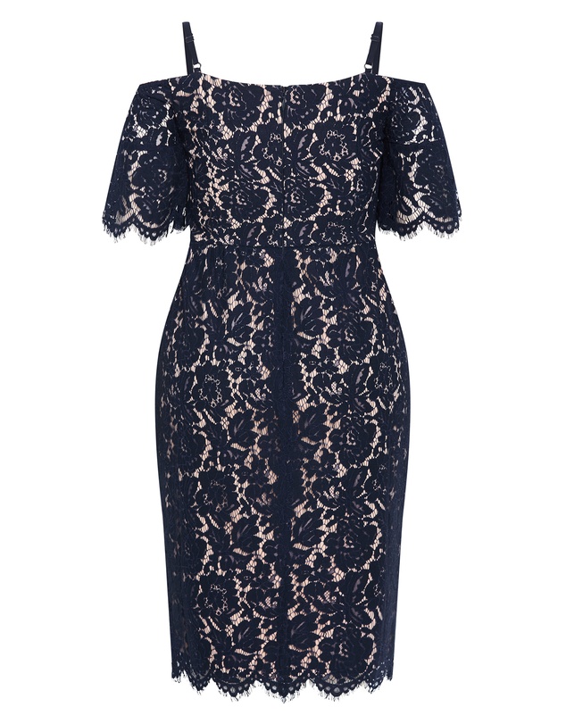City Chic - Amelia Lace Midi Dress