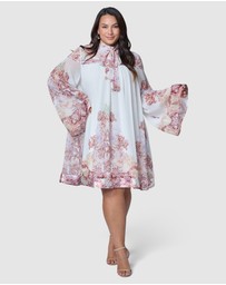 Pink Dusk by Curve Project - Secret Flame Mini Dress