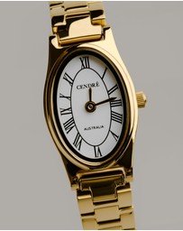 CENDRE - Emmeline Watch | White | 18k Gold