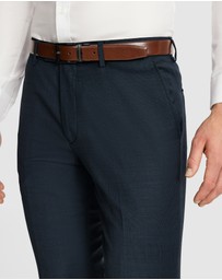 Tarocash - Ty Slim Check Wool Pant