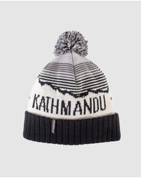 Kathmandu - Kids' Mountain Skies Pompom Beanie