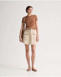 Oxford - Olivia Crop Cashmere Knit