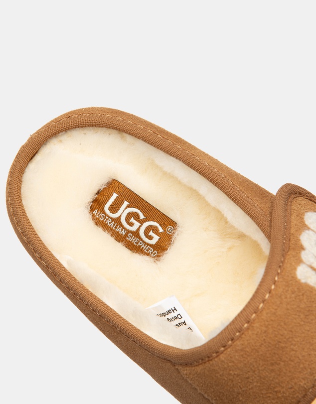 EVERAU - Australian Shepherd Ugg Velly Cow Suede Upper House Shoes