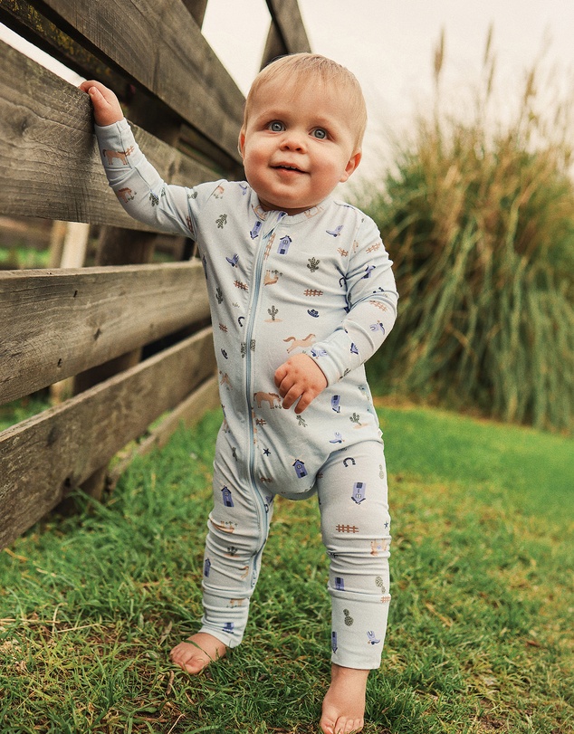 Kynd Baby - Essential Onesie in Country Blue