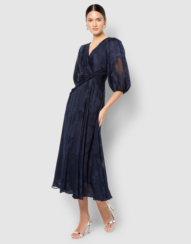 Montique - Saige Floral Wrap Dress