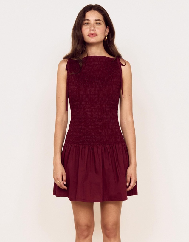 MINKPINK - Lola Shirred Mini Dress