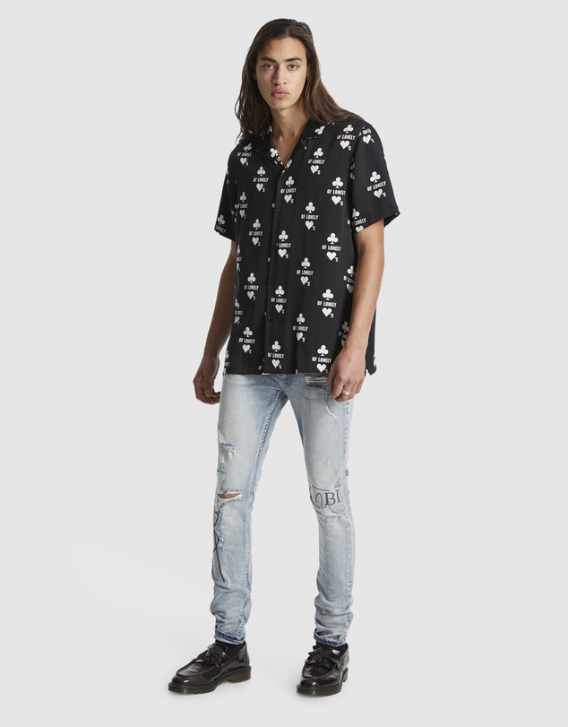 Ksubi - Klub Of Hearts Resort Short Sleeve Shirt