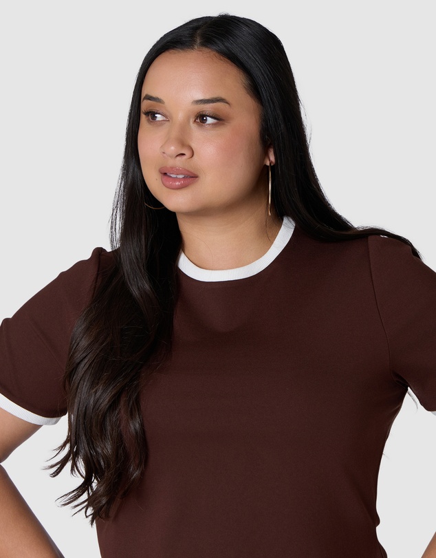 Sunday In The City - Luxe Contrast Tee