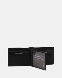 Pierre Cardin - Pierre Cardin Rustic Leather Men's Bi-Fold Slimline Wallet