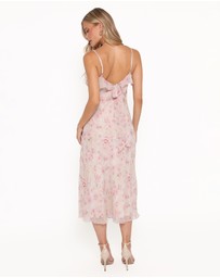 Petal & Pup - Lizbeth Maxi Dress - Pink Mauve Floral