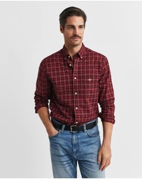 Gant - Regular Fit Classic Checked Poplin Shirt