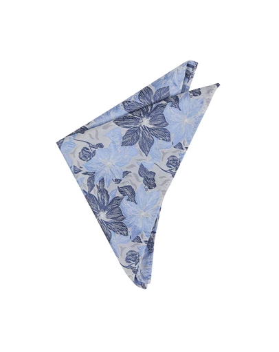 yd. - Skiathos Floral Pocket Square