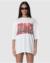 JGR & STN - Cheetah Oversized T-Shirt