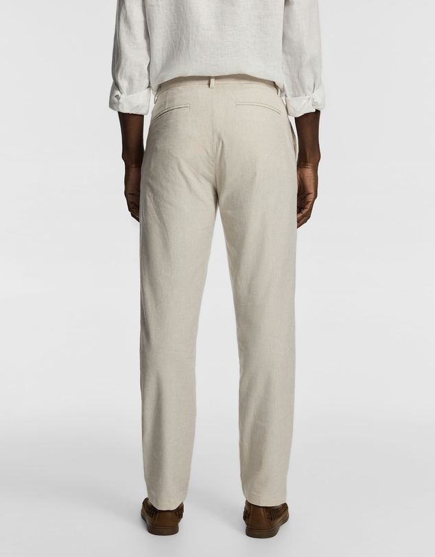 yd. - Huxley Relaxed Linen Blend Chino