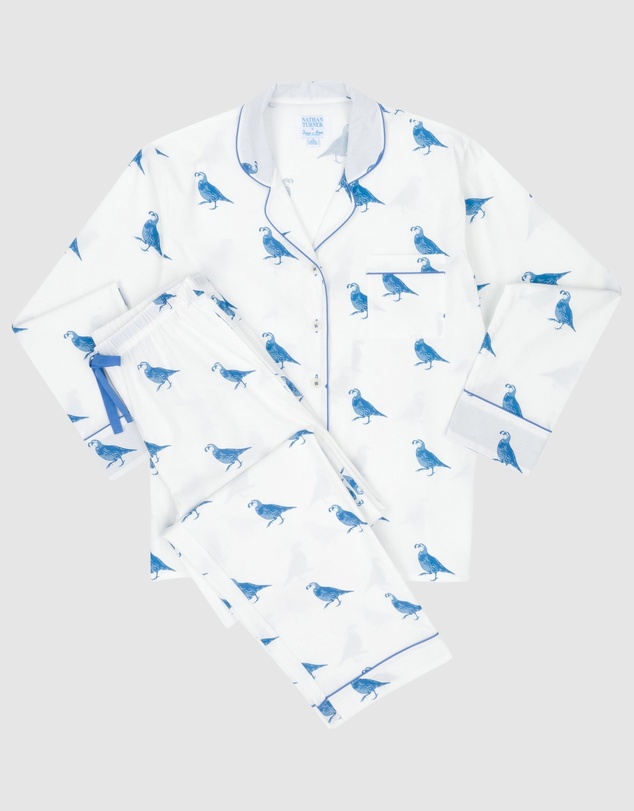 Sant And Abel - Women's Nathan Turner Quail Long PJ Set