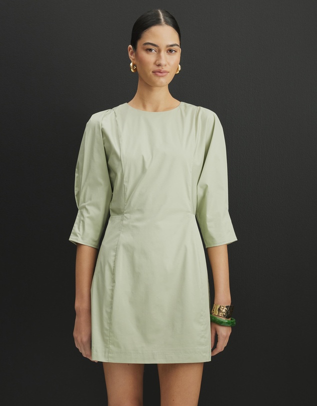 AERE - Poppy Organic Cotton Mini Dress
