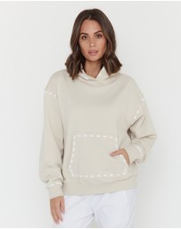 ALEXANDRA - Dashes Jumper Stone