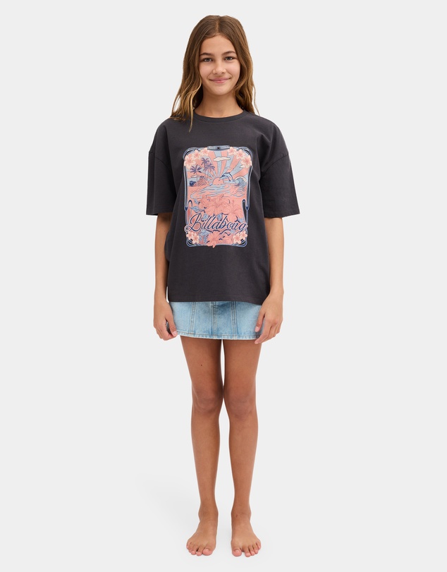 Billabong Kids - Girls 6 to 16 Sunset Drift Denim Skirt