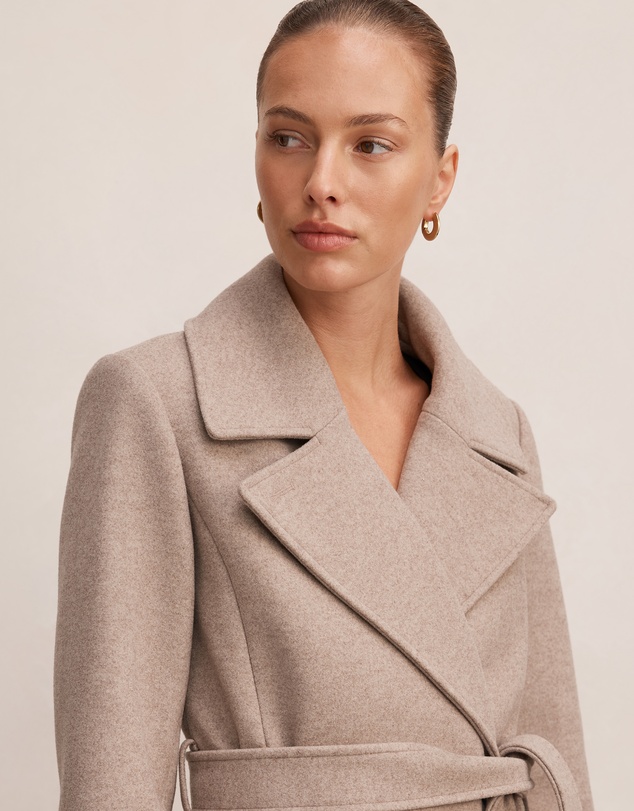 Forever New - Sandy Belted Coat