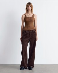 & Other Stories - Wide-Leg Corduroy Trousers