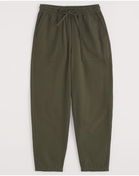 Seasalt - Seasalt Cornwall Green Sholl Tapered Joggers