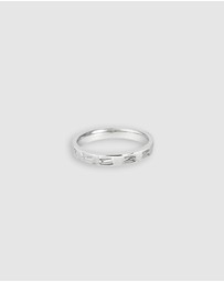 Ichu - Personalised Letter N Ring