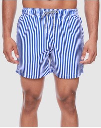 Boardies - Boardies Deck Stripe Mid Length Swim Shorts